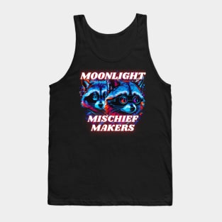 Stellar Sneaks:Cosmic Coons Tank Top